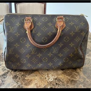 AUTH Louis Vuitton Speedy 30